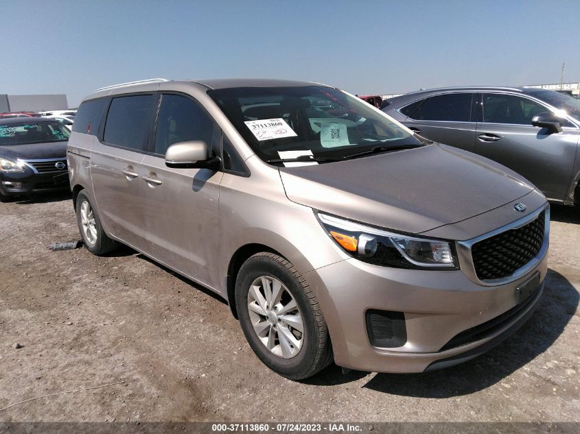 2015 KIA SEDONA LX - KNDMB5C1XF6040847