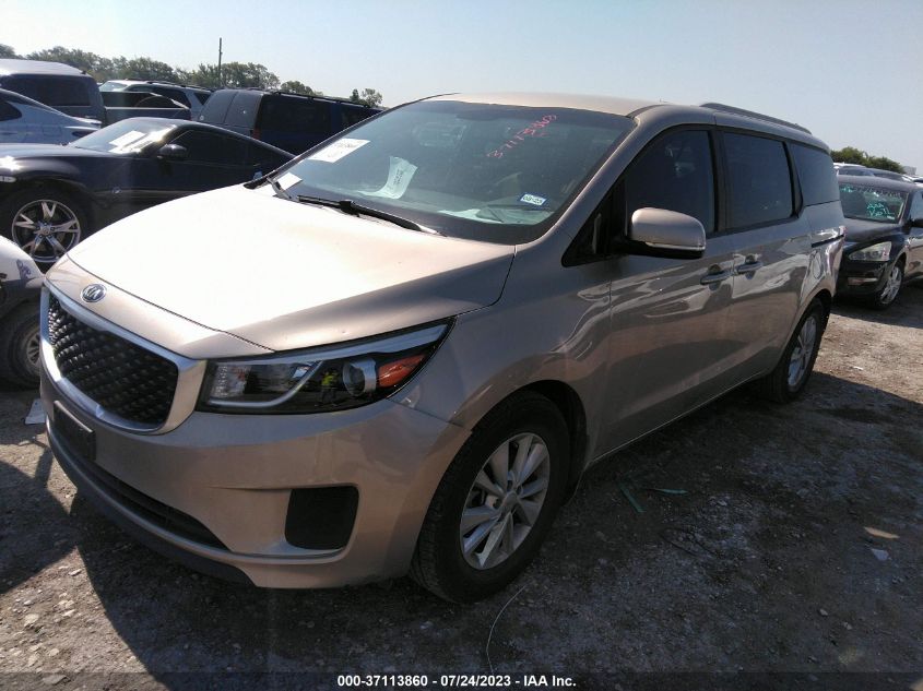 2015 KIA SEDONA LX - KNDMB5C1XF6040847