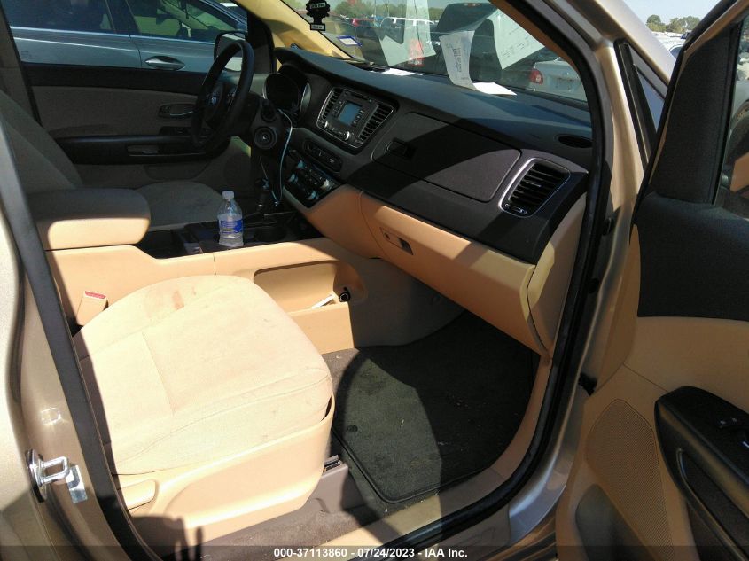 2015 KIA SEDONA LX - KNDMB5C1XF6040847