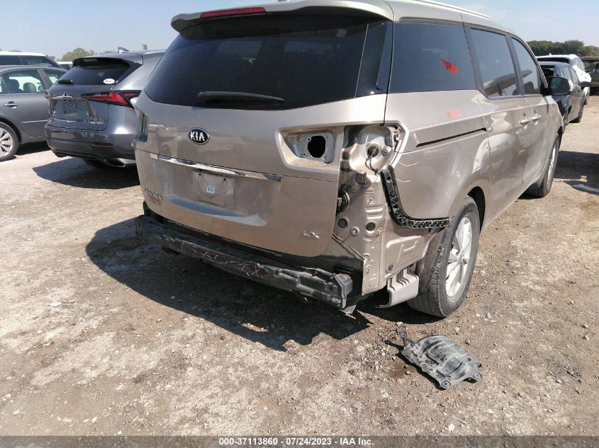 2015 KIA SEDONA LX - KNDMB5C1XF6040847