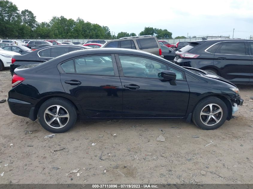 2015 HONDA CIVIC SEDAN SE - 19XFB2F74FE092525