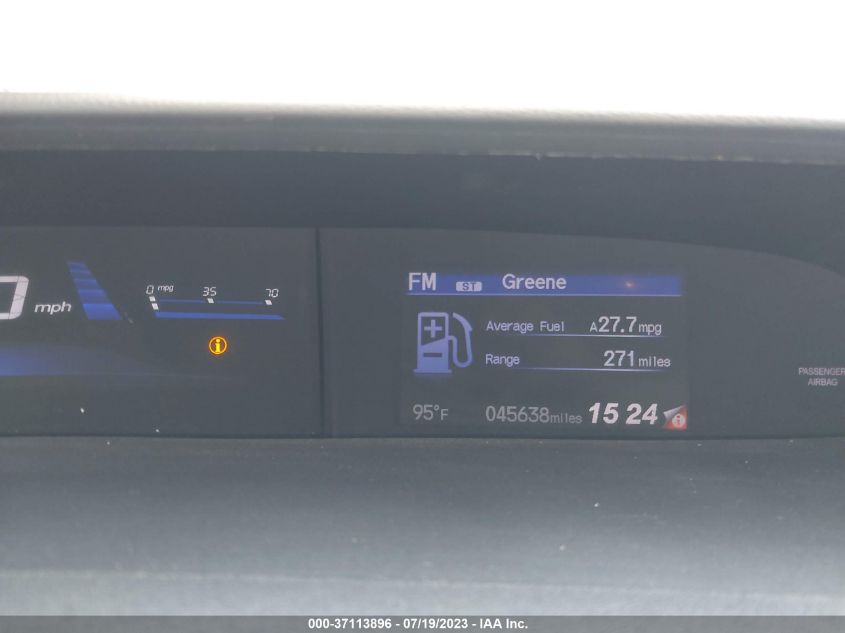 2015 HONDA CIVIC SEDAN SE - 19XFB2F74FE092525