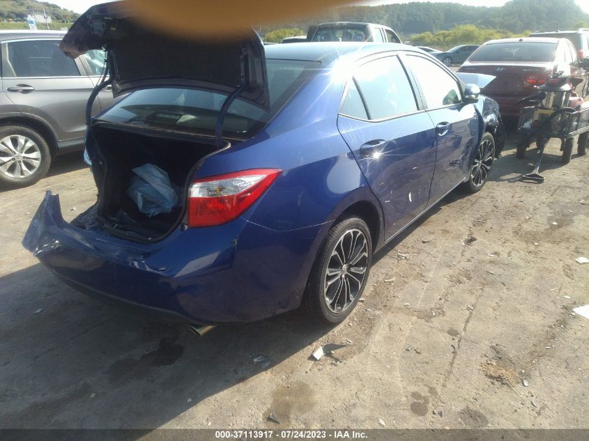 2014 TOYOTA COROLLA L/LE/S/S PLUS/LE PLUS - 2T1BURHEXEC125649