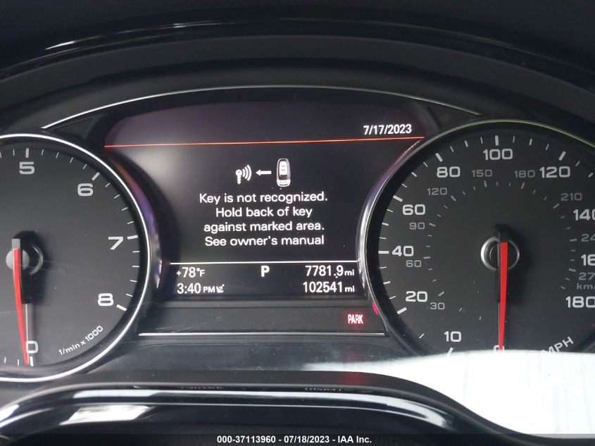2013 AUDI A8 L 4.0L WAUR2AFD8DN015062