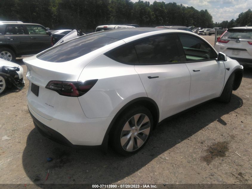 2022 TESLA MODEL Y LONG RANGE - 7SAYGDEE2NF427699