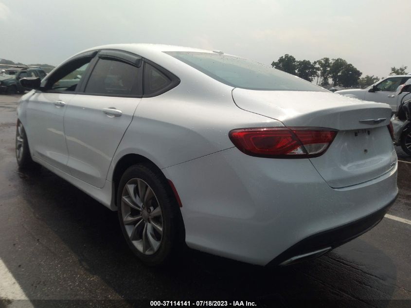2015 CHRYSLER 200 S - 1C3CCCBG1FN517534