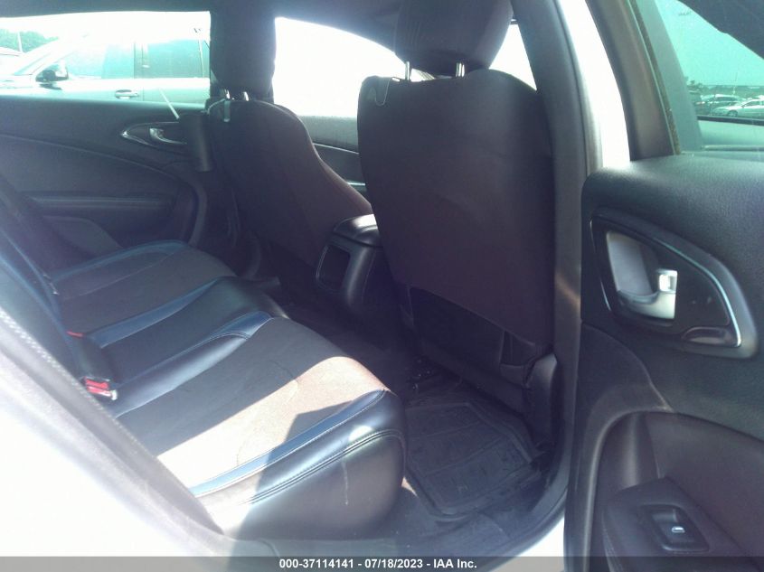 2015 CHRYSLER 200 S - 1C3CCCBG1FN517534