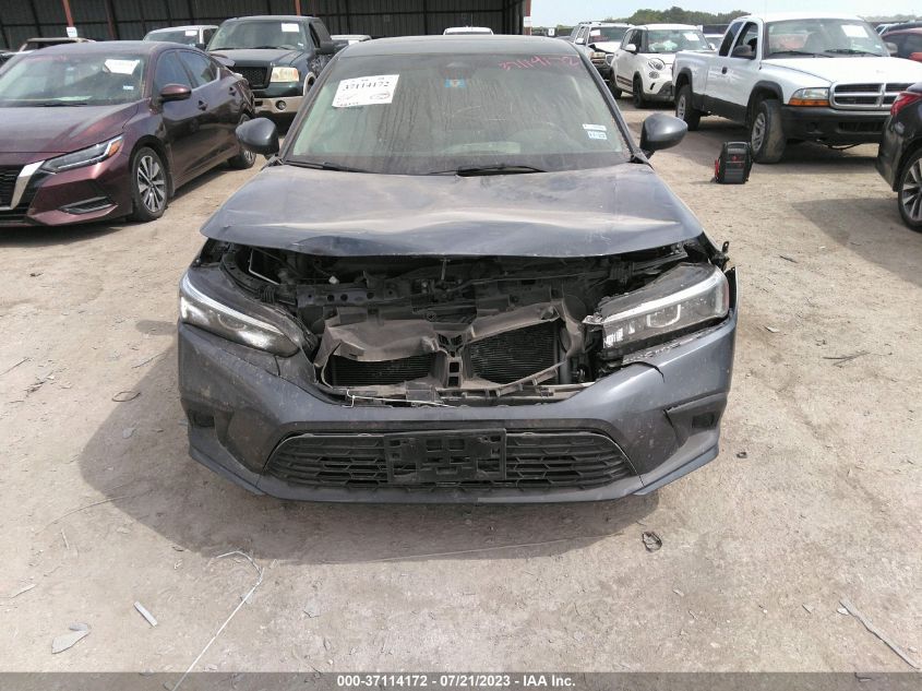 2022 HONDA CIVIC SEDAN EX - JHMFE1F73NX008287