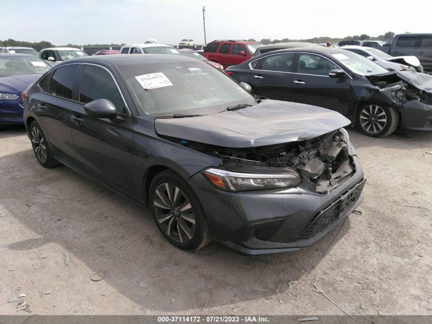 2022 HONDA CIVIC SEDAN EX - JHMFE1F73NX008287