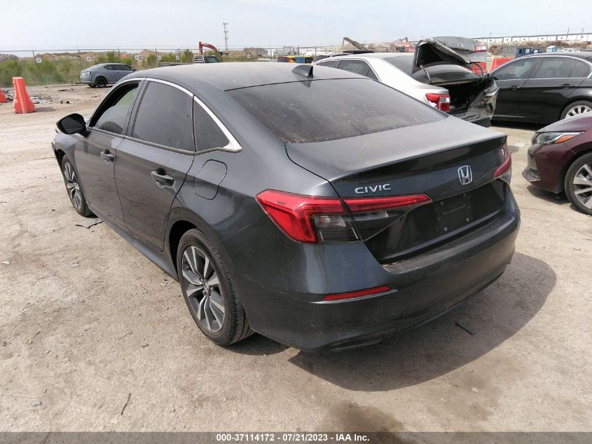 2022 HONDA CIVIC SEDAN EX - JHMFE1F73NX008287