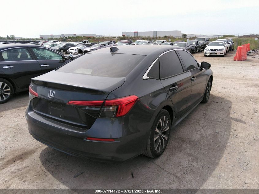 2022 HONDA CIVIC SEDAN EX - JHMFE1F73NX008287