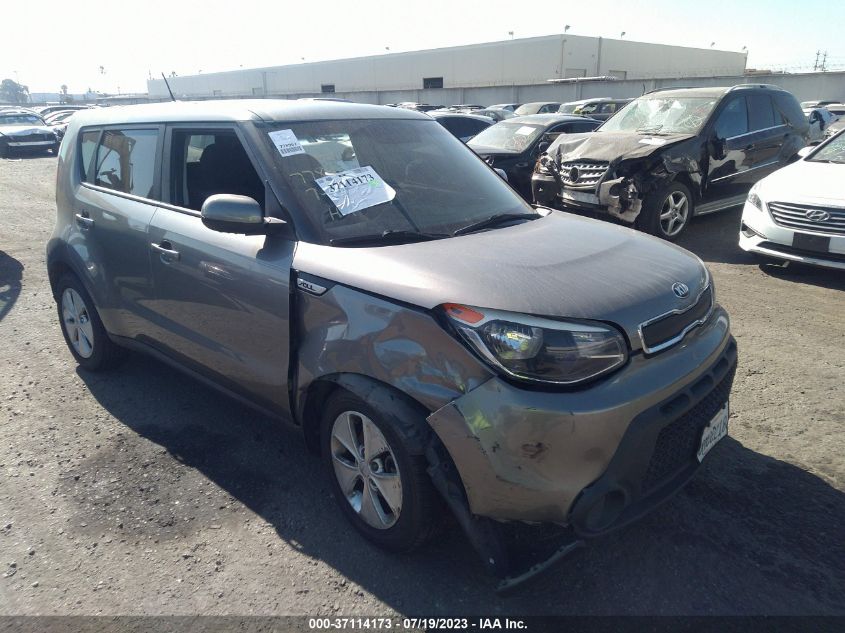 2016 KIA SOUL BASE - KNDJN2A27G7391246