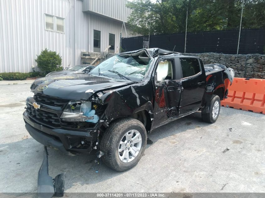 2021 CHEVROLET COLORADO 2WD LT - 1GCGSCEN3M1127971
