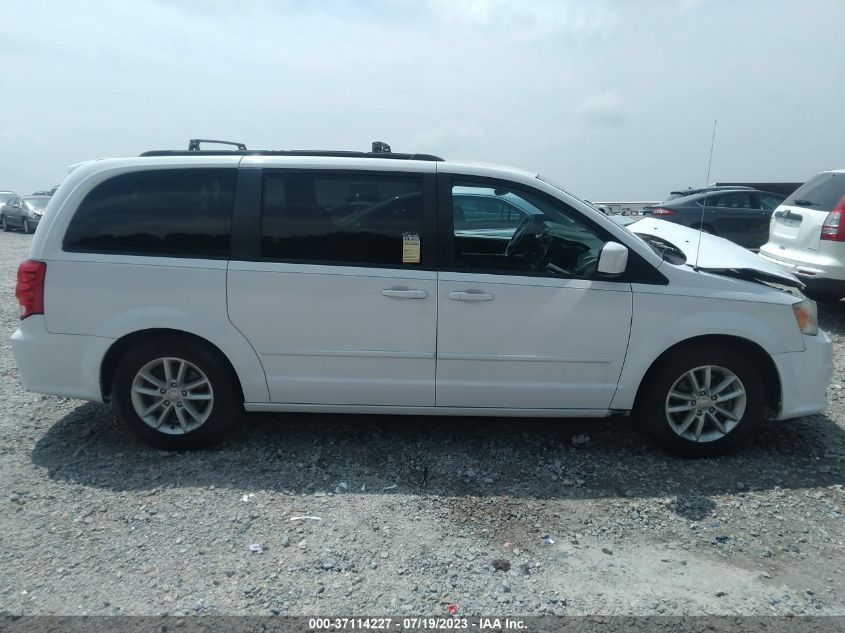 2014 DODGE GRAND CARAVAN SXT - 2C4RDGCG7ER356696