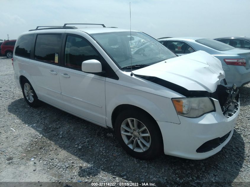 2014 DODGE GRAND CARAVAN SXT - 2C4RDGCG7ER356696