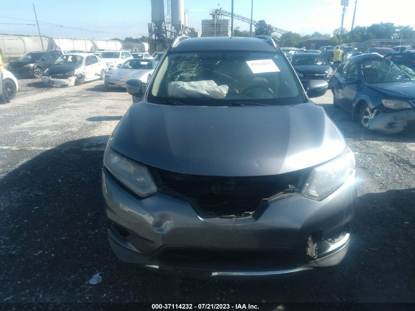 2016 NISSAN ROGUE SV - KNMAT2MV6GP593846