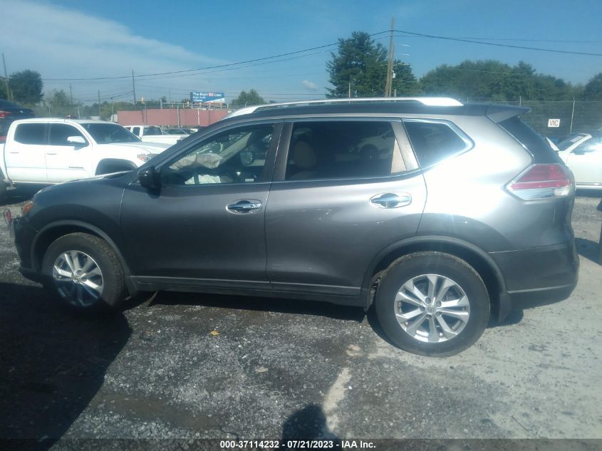 2016 NISSAN ROGUE SV - KNMAT2MV6GP593846