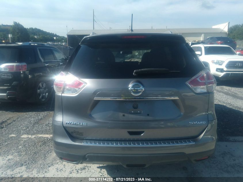 2016 NISSAN ROGUE SV - KNMAT2MV6GP593846