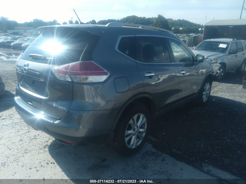 2016 NISSAN ROGUE SV - KNMAT2MV6GP593846