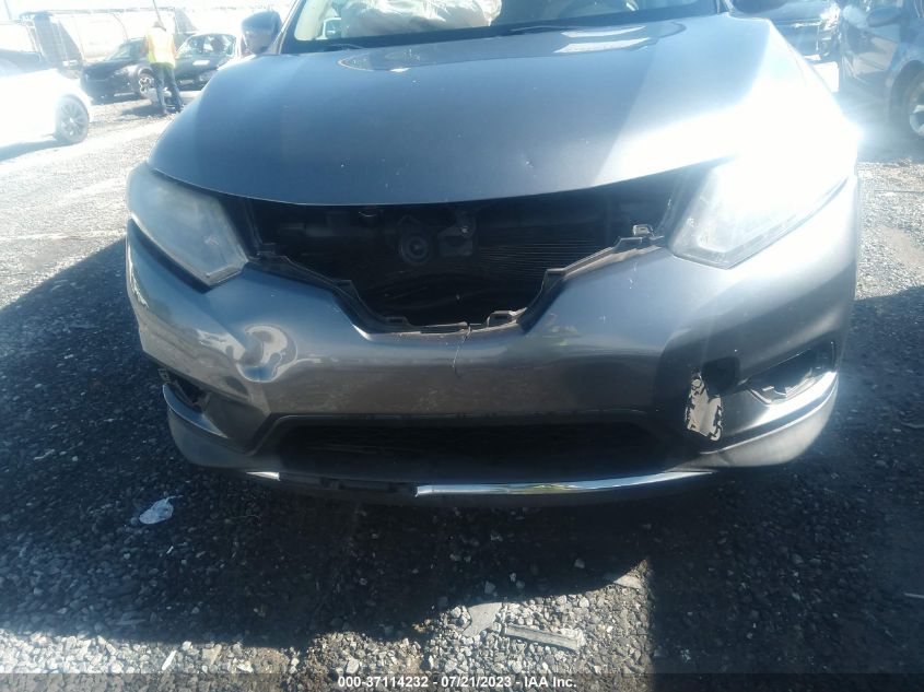 2016 NISSAN ROGUE SV - KNMAT2MV6GP593846