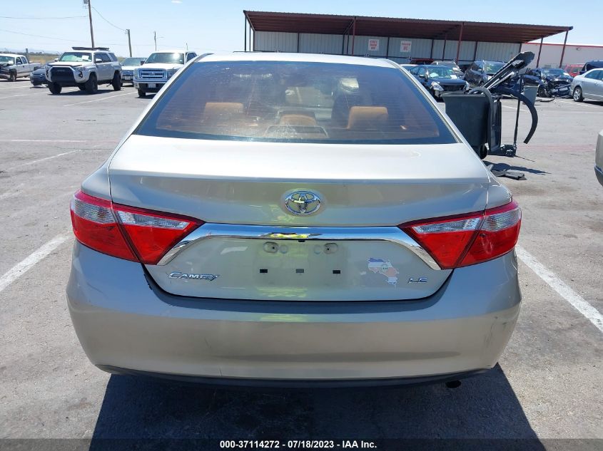 2015 TOYOTA CAMRY LE/XLE/SE/XSE - 4T4BF1FK2FR506163