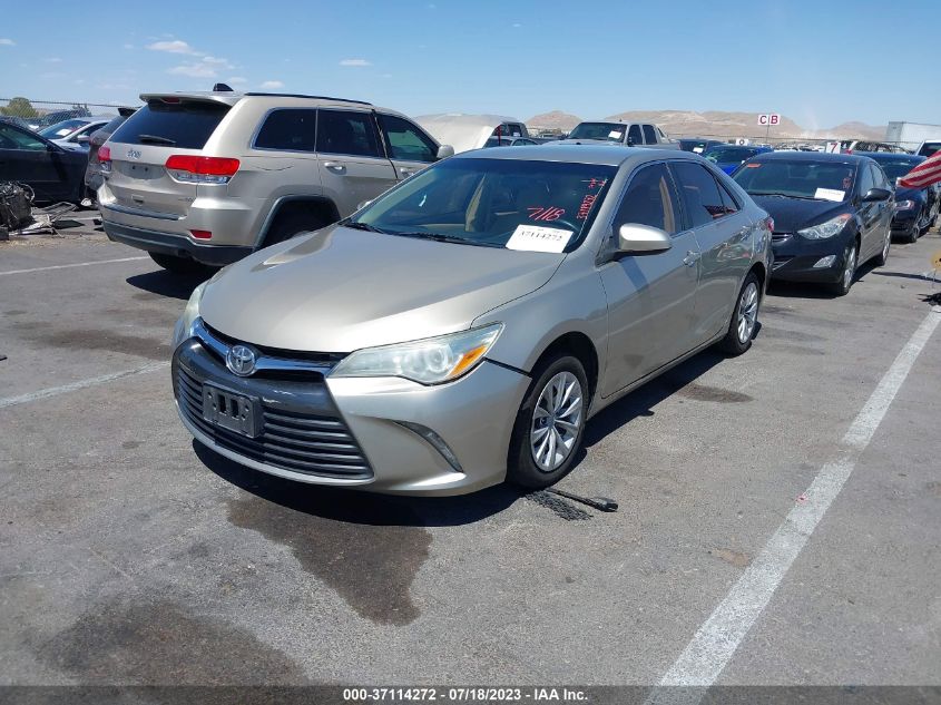 2015 TOYOTA CAMRY LE/XLE/SE/XSE - 4T4BF1FK2FR506163