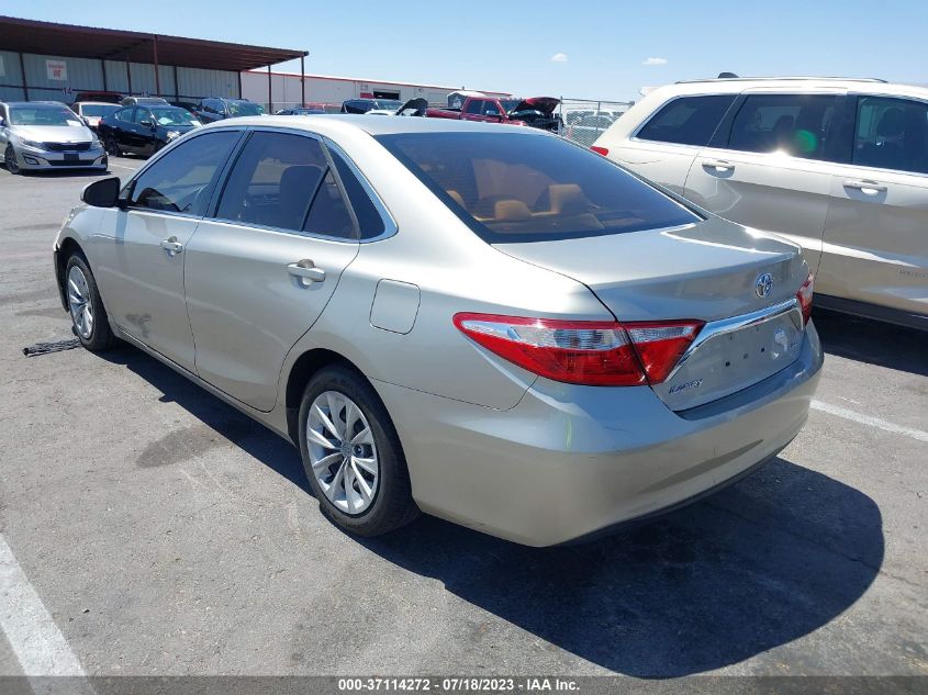 2015 TOYOTA CAMRY LE/XLE/SE/XSE - 4T4BF1FK2FR506163