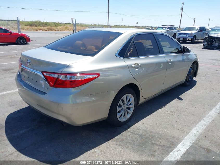 2015 TOYOTA CAMRY LE/XLE/SE/XSE - 4T4BF1FK2FR506163