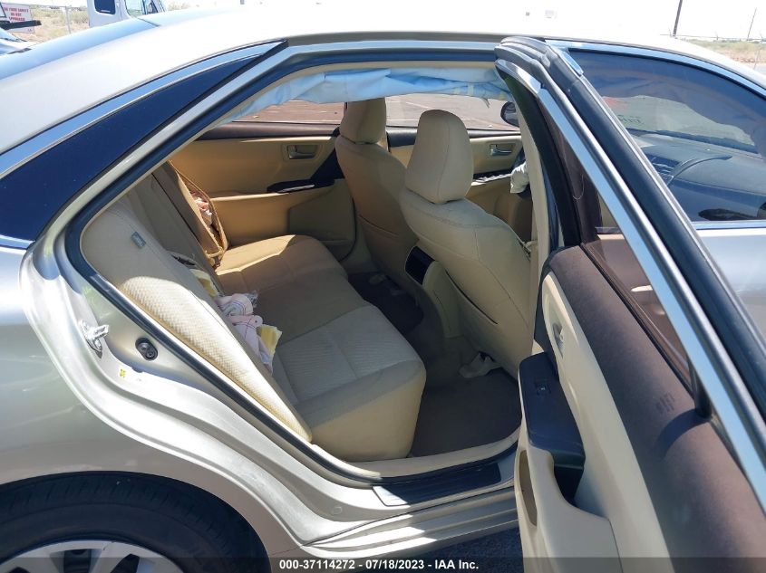 2015 TOYOTA CAMRY LE/XLE/SE/XSE - 4T4BF1FK2FR506163