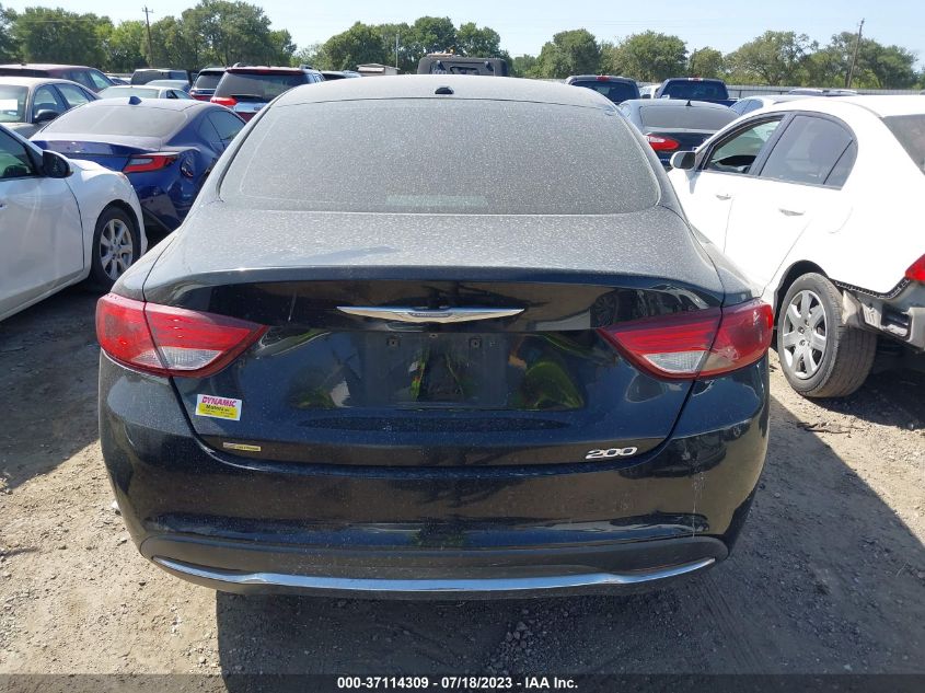 2015 CHRYSLER 200 LIMITED - 1C3CCCAB1FN596757