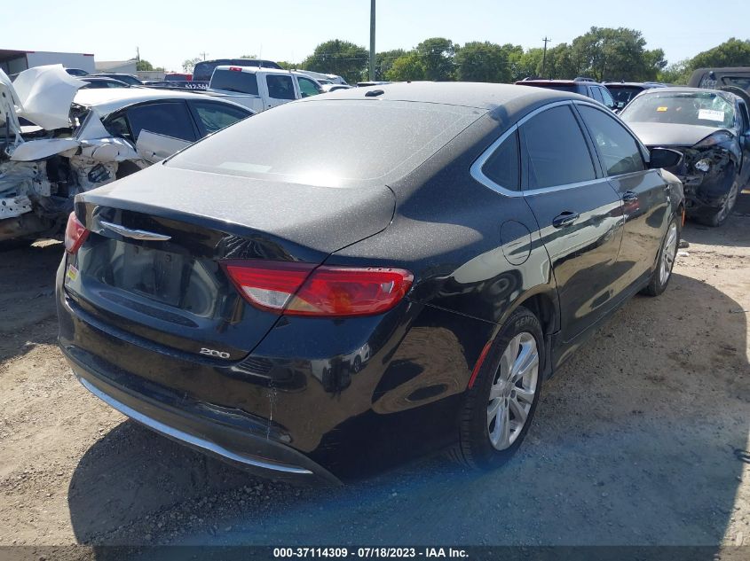 2015 CHRYSLER 200 LIMITED - 1C3CCCAB1FN596757