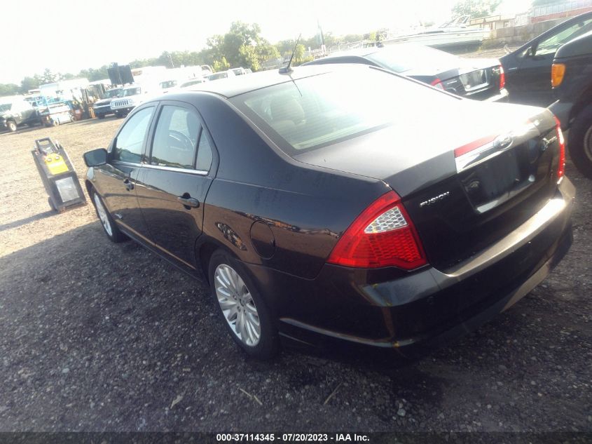 3FADP0L35AR384304 2010 FORD FUSION, photo no. 3