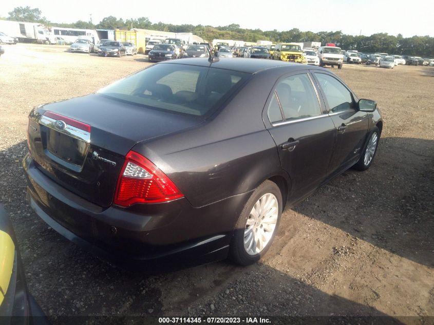 3FADP0L35AR384304 2010 FORD FUSION, photo no. 4