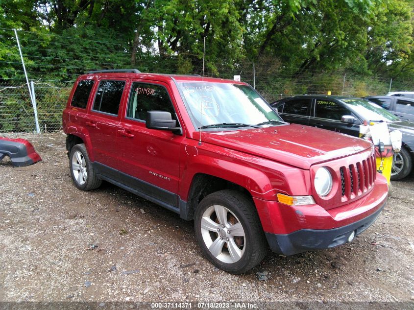 2013 JEEP PATRIOT LATITUDE - 1C4NJRFB2DD212364