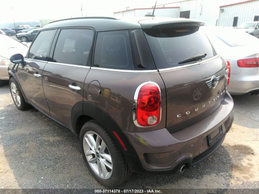 2014 MINI COOPER COUNTRYMAN S WMWZC3C56EWP51905