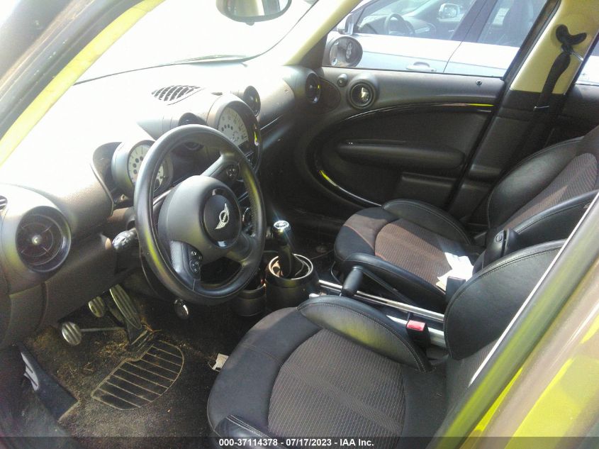 2014 MINI COOPER COUNTRYMAN S WMWZC3C56EWP51905