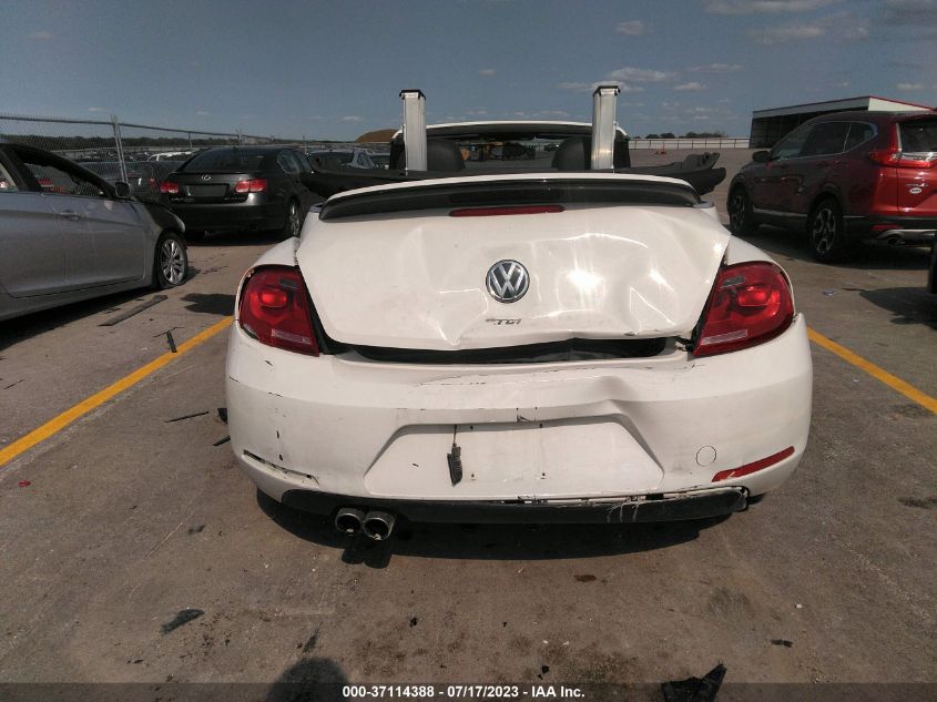 2013 VOLKSWAGEN BEETLE CONVERTIBLE 2.0L TDI W/SOUND/NAV 3VW5L7AT7DM805573