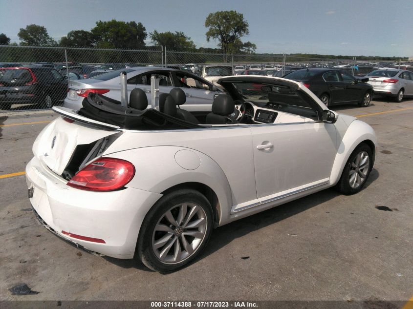 2013 VOLKSWAGEN BEETLE CONVERTIBLE 2.0L TDI W/SOUND/NAV 3VW5L7AT7DM805573