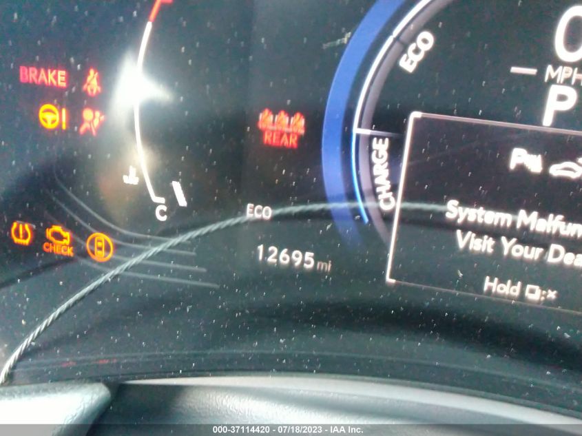 2022 LEXUS NX NX 350H LUXURY - JTJHKCEZXN2008587