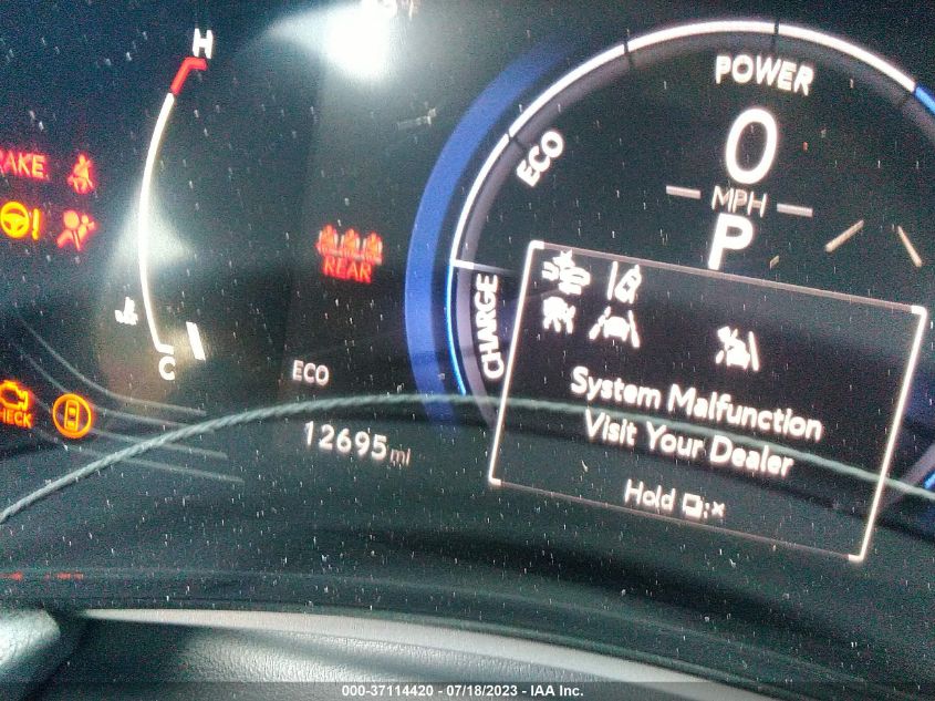 2022 LEXUS NX NX 350H LUXURY - JTJHKCEZXN2008587
