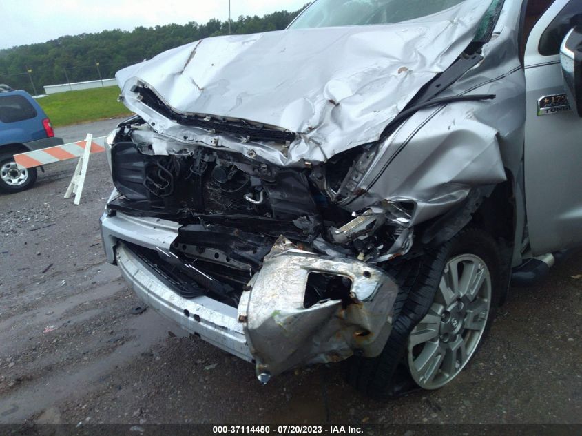 2015 TOYOTA TUNDRA 4WD TRUCK PLATINUM/1794 - 5TFAW5F14FX446605