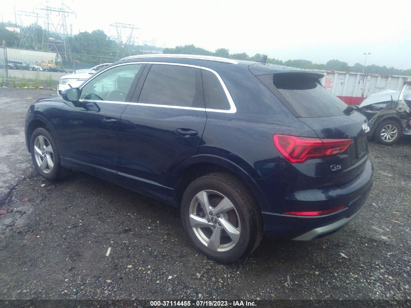2020 AUDI Q3 PREMIUM - WA1AECF38L1003598