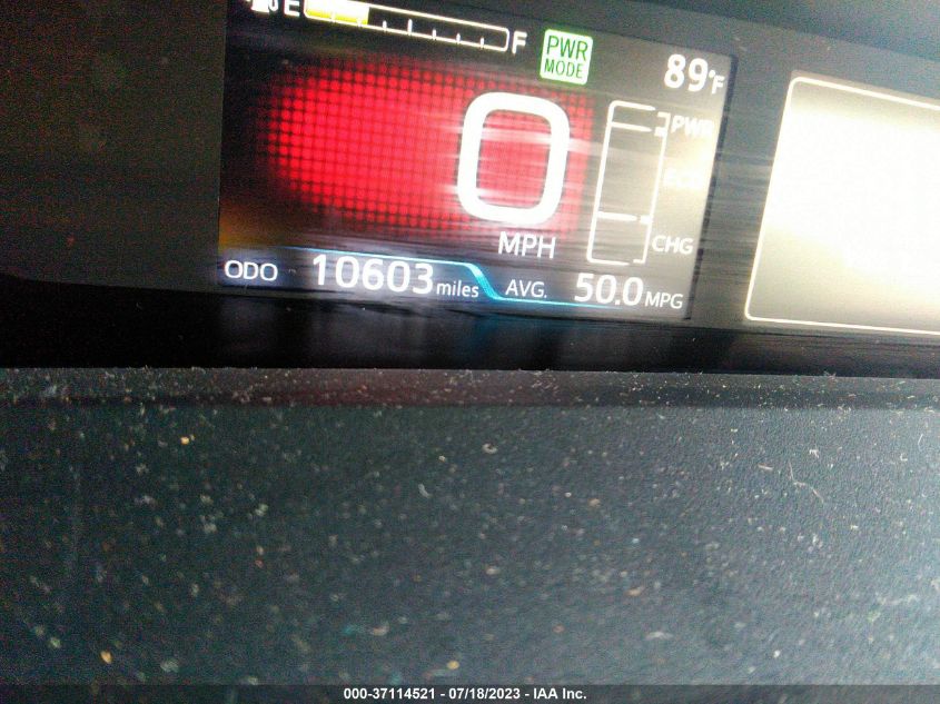 2022 TOYOTA PRIUS L - JTDKAMFU1N3187746
