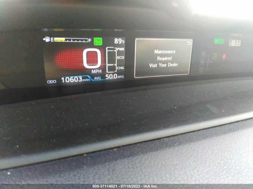 2022 TOYOTA PRIUS L - JTDKAMFU1N3187746