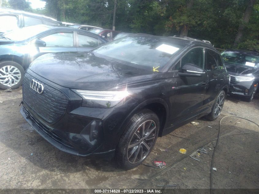 2022 AUDI Q4 E-TRON PRESTIGE WA1M2BFZ8NP050702