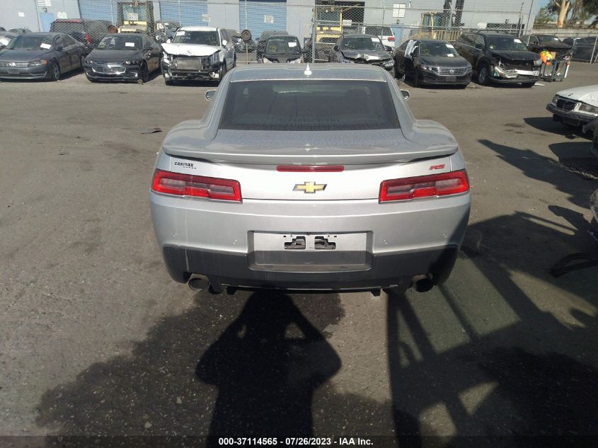 2015 CHEVROLET CAMARO LT - 2G1FF1E38F9304296