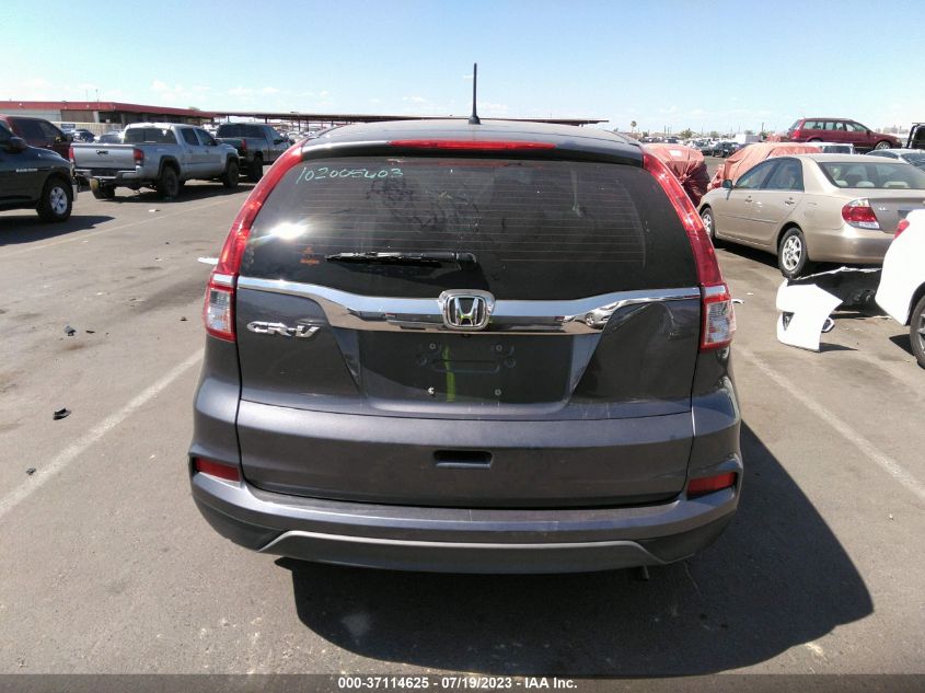 2016 HONDA CR-V LX - 2HKRM3H3XGH564117