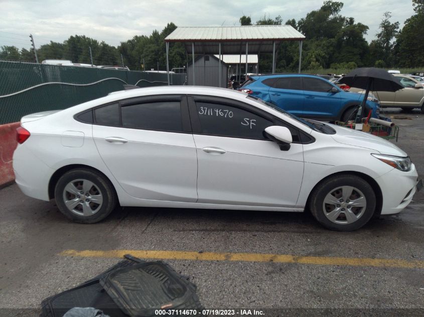 2017 CHEVROLET CRUZE LS - 1G1BC5SMXH7127749