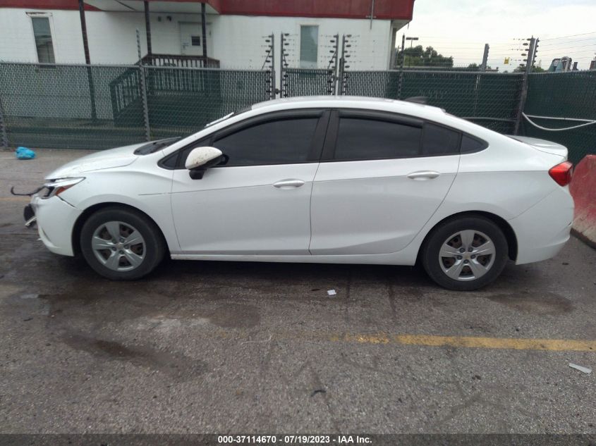 2017 CHEVROLET CRUZE LS - 1G1BC5SMXH7127749