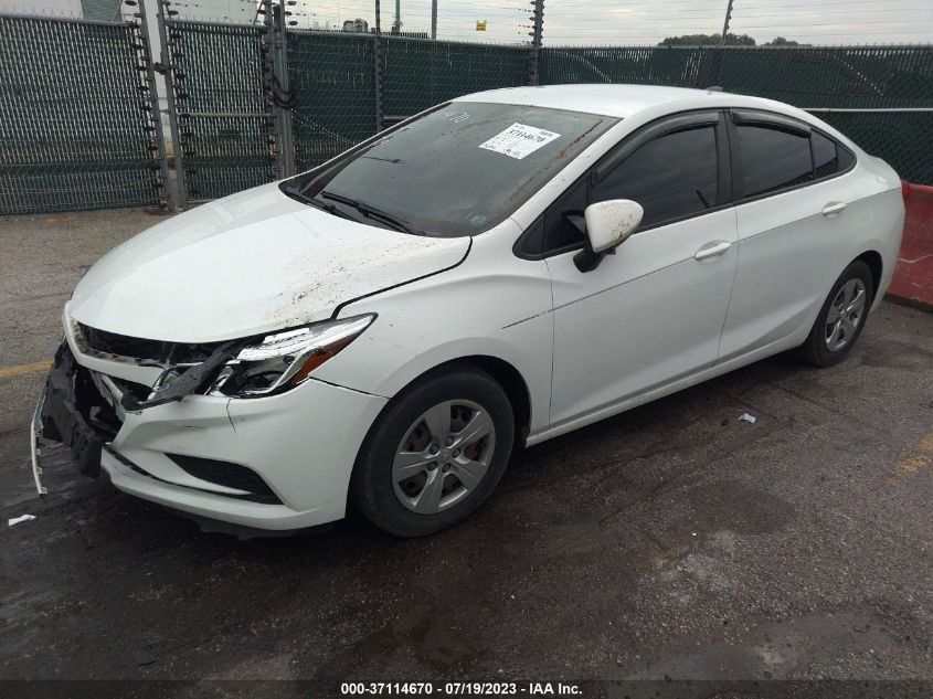 2017 CHEVROLET CRUZE LS - 1G1BC5SMXH7127749